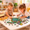 BusyKids Figured wooden puzzle Long-Lived Turtle A3