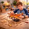 BusyKids Wooden 3D Construction Kit – Bf 109
