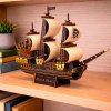 BusyKids Wooden 3D Construction Kit – Pirate Ship