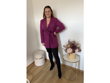 Elegatní sako s páskem