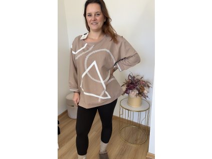 Krémová halenka Megi