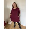 Oversize tunika s kapsami