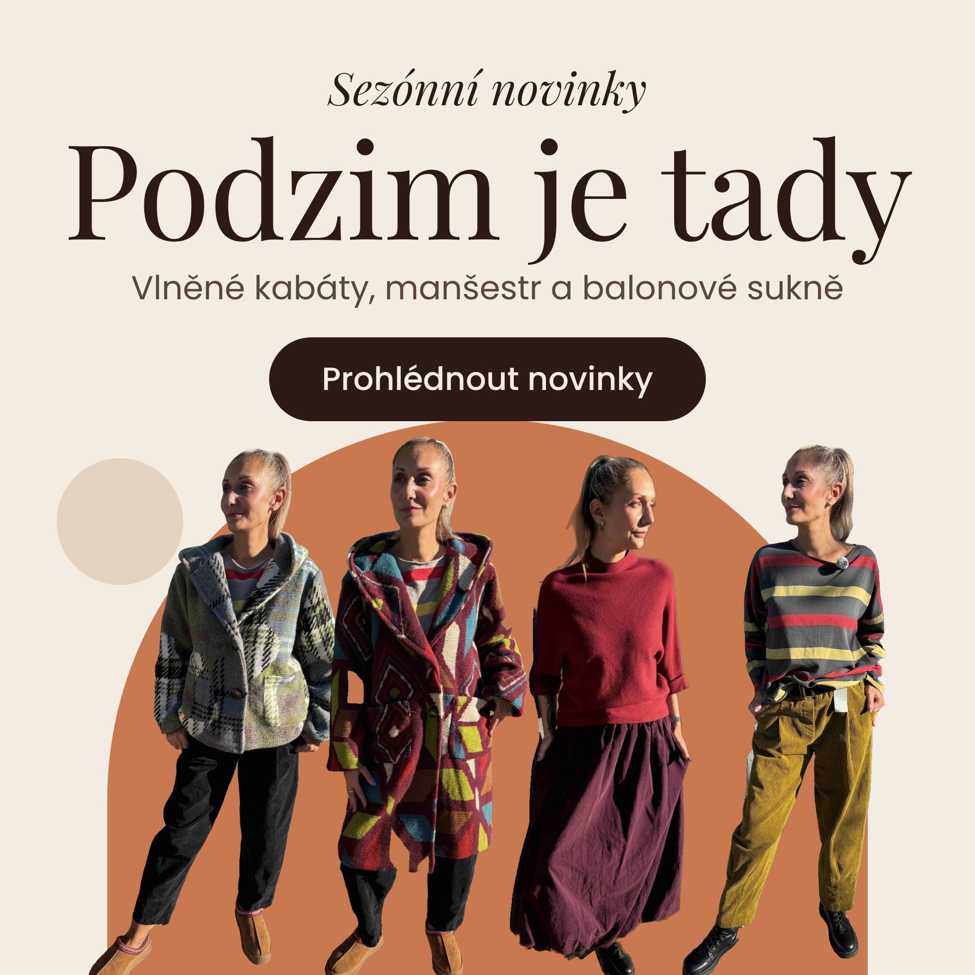 Jaro začíná, v ButikN nakupujte nové jarní kousky