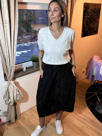 Šusťáková balónová sukně