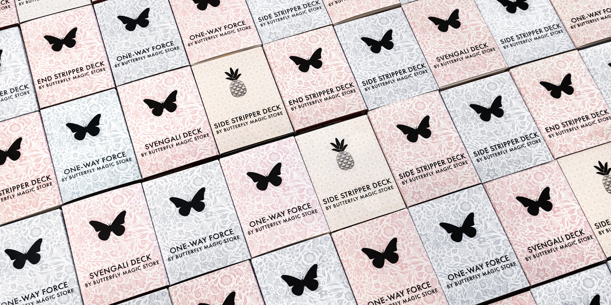 Butterfly Magic Trick Decks