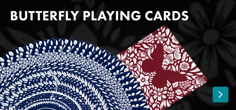 Butterfly Playing Cards by Ondrej Psenicka quickly became a staple among marked decks.