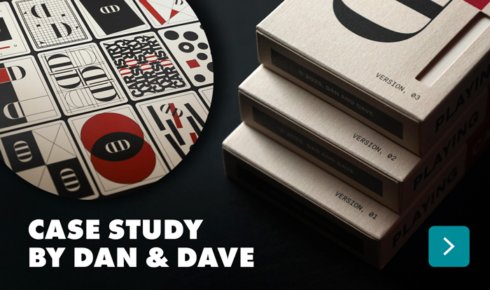 Case Study is an experimental project by Dan & Dave exploring the beauty of minimalist and geometric design.