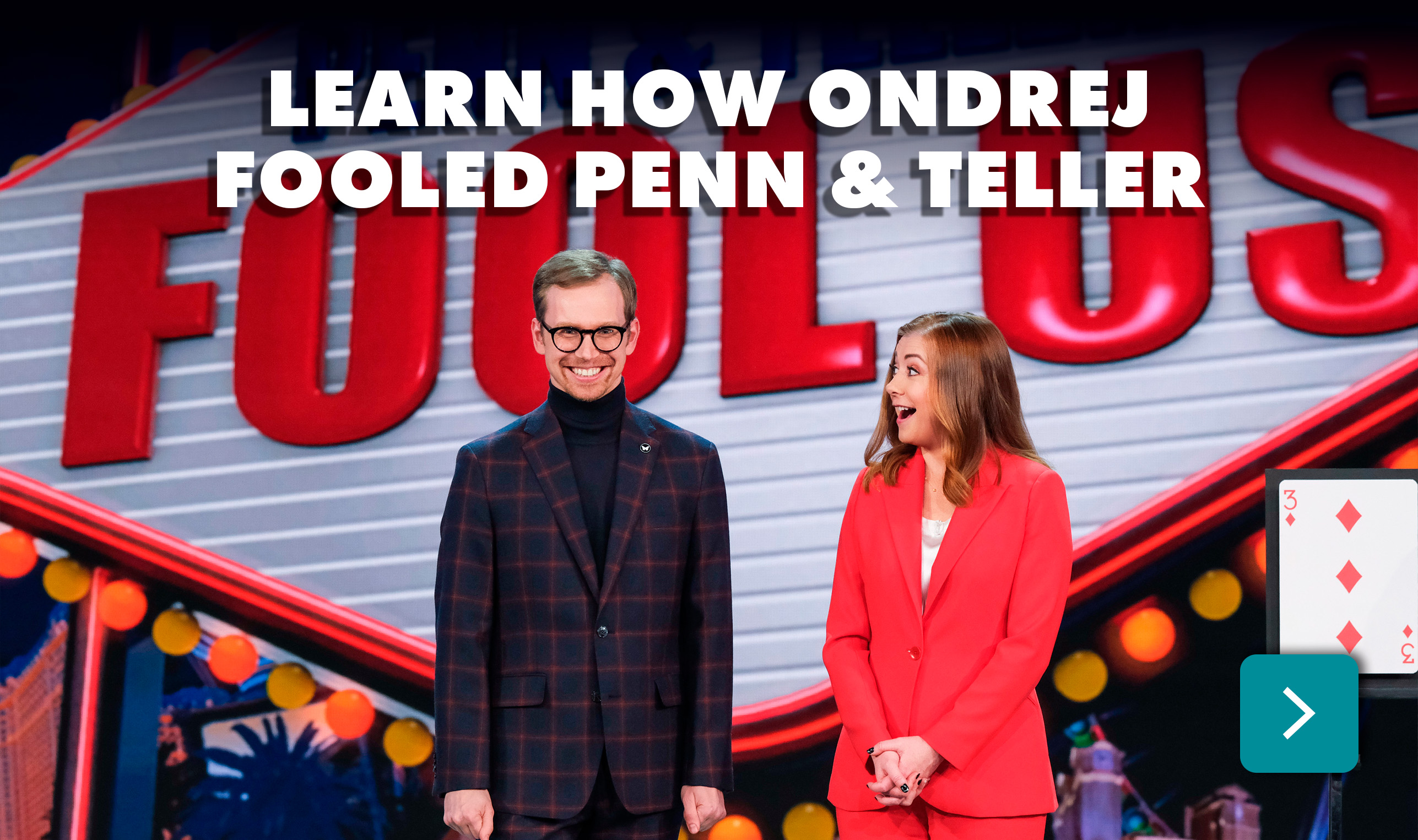 How Ondrej Psenicka fooled Penn & Teller three times.
