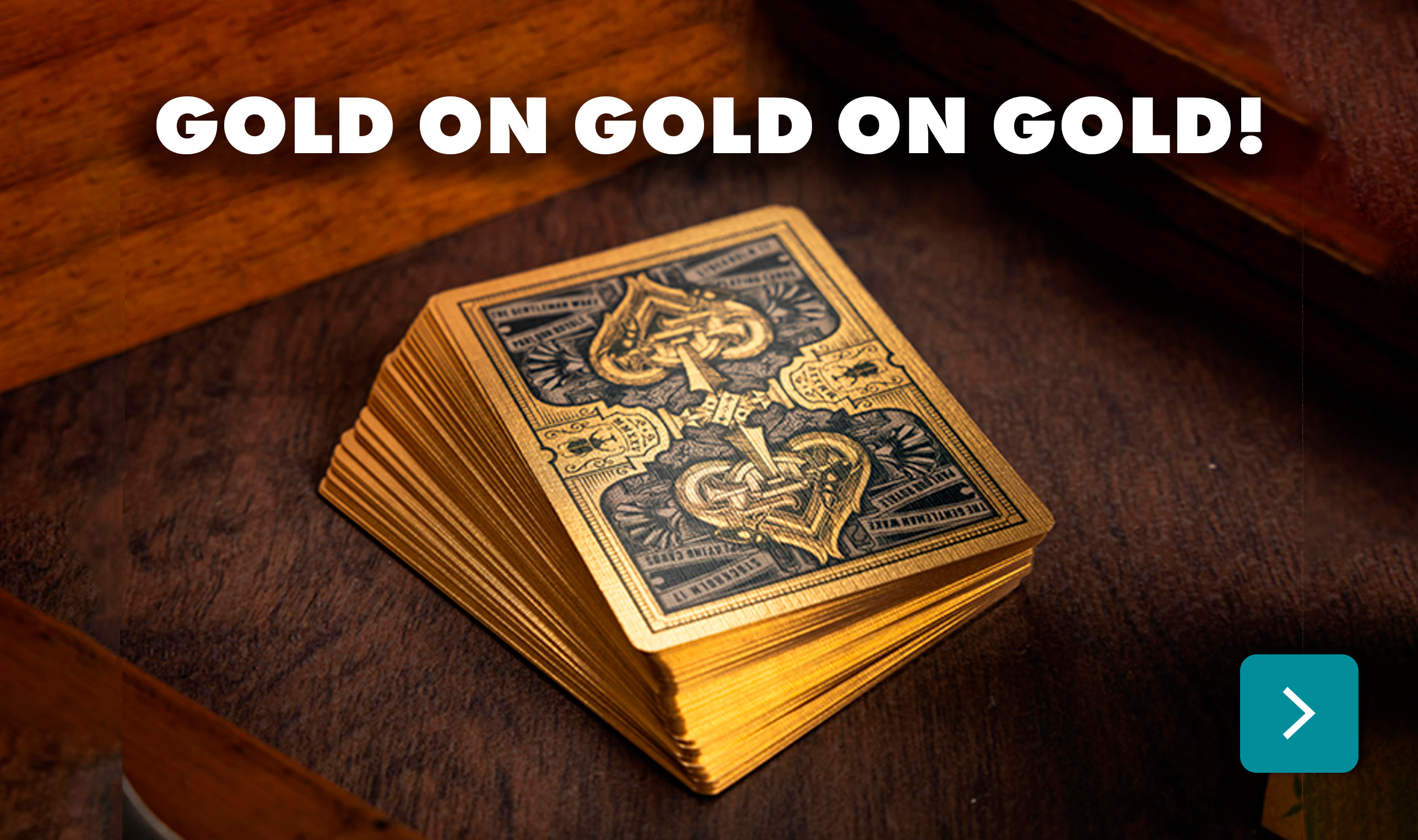Parlour Royale Legacy Edition (Gold Gilded) Playing Cards