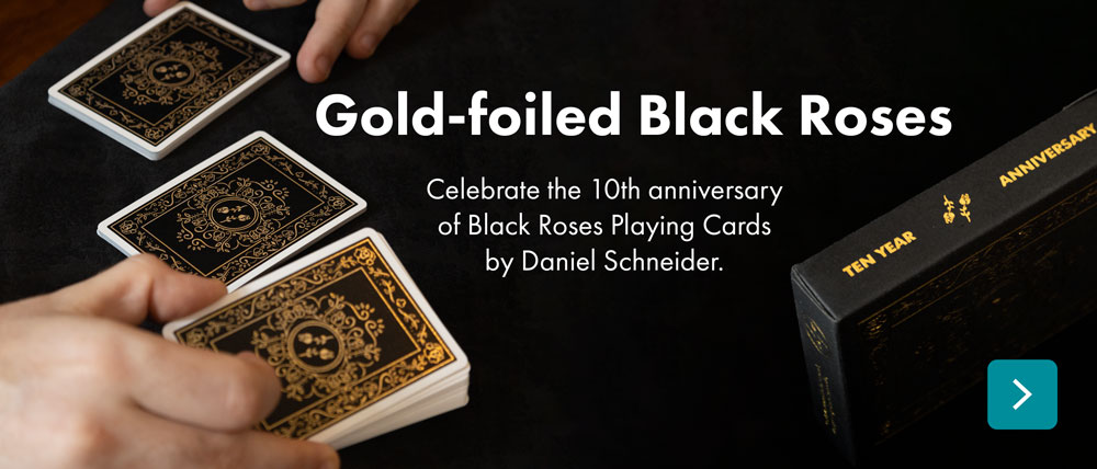 Black Roses 10 Year Anniversary Playing Cards by Black Roses Playing Cards