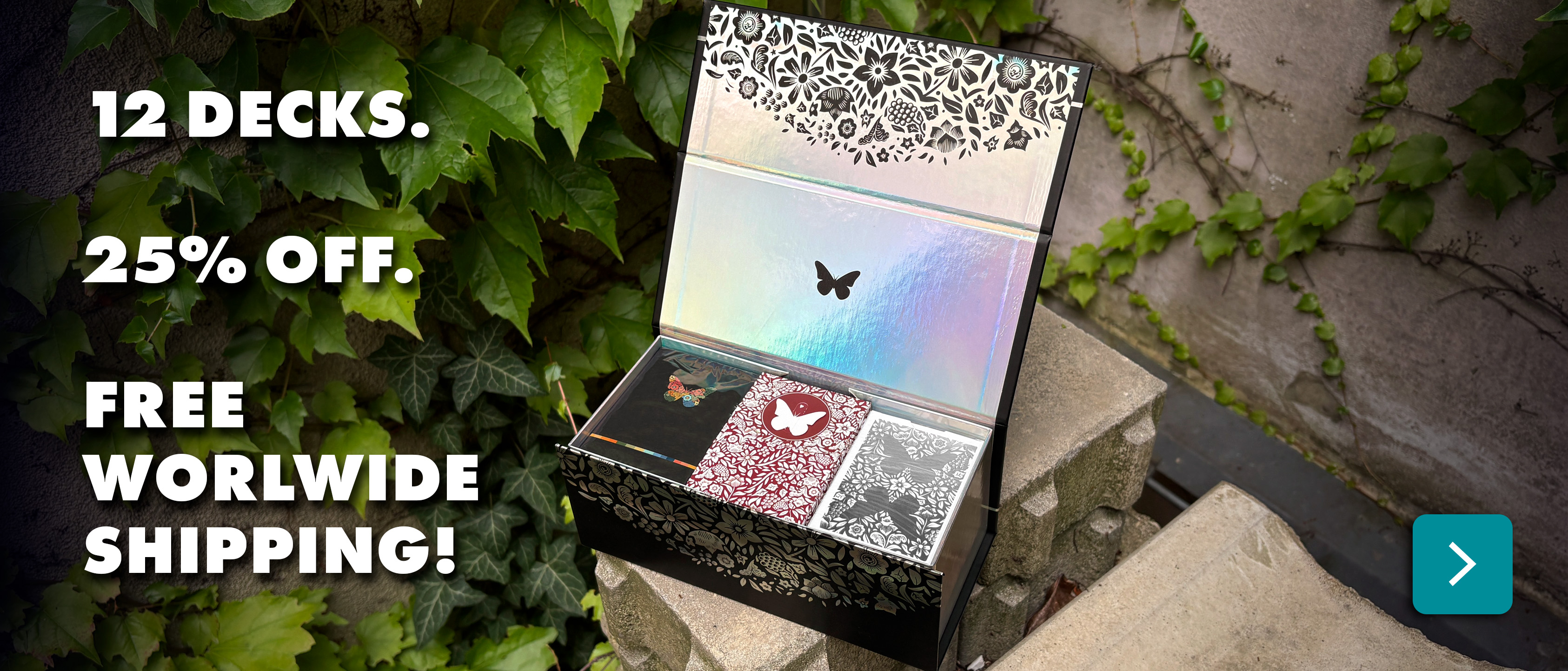 Butterfly Playing Cards Summer Variety Box