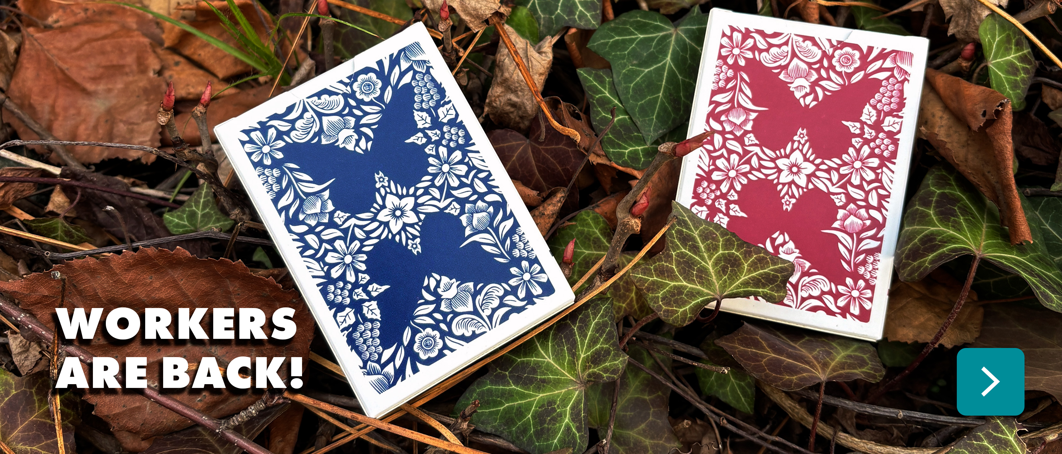 Butterfly Playing Cards Workers Edition V2