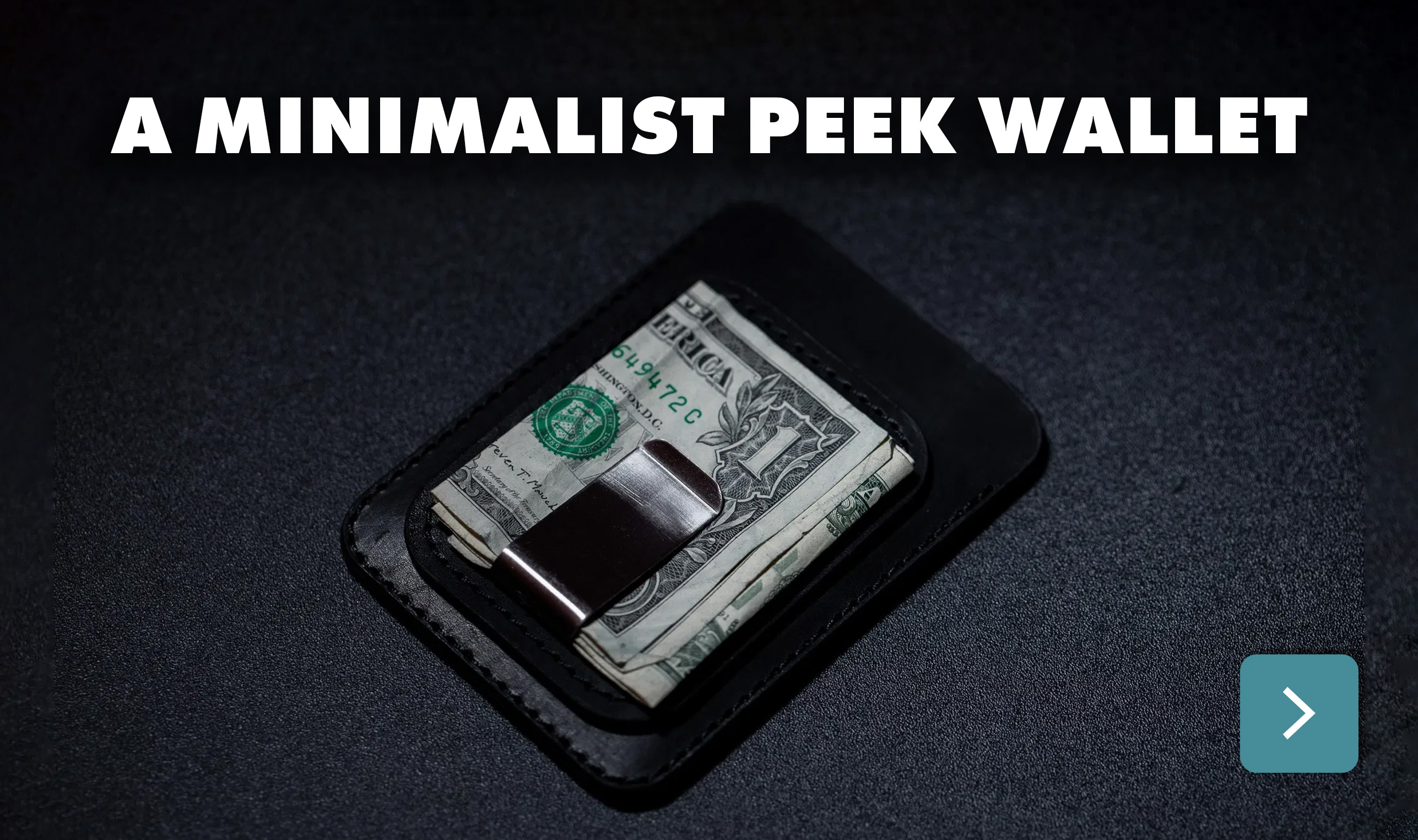 Greek Peek Wallet by Tony Antoniou