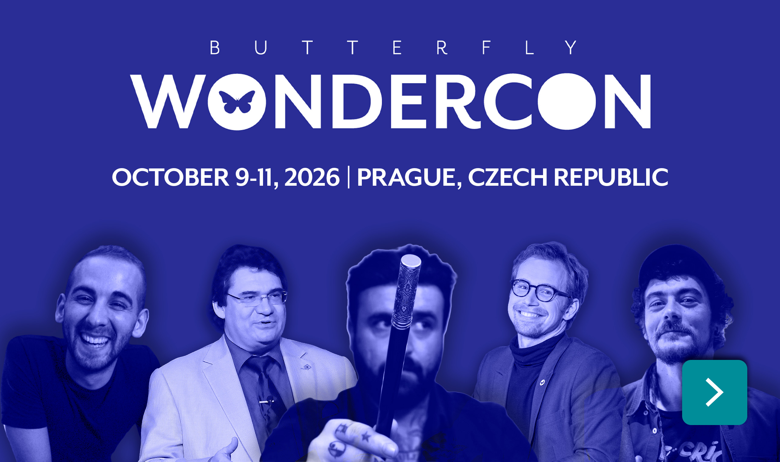 Butterfly Wondercon 2026 - Magic Convention in Prague, Czech Republic.