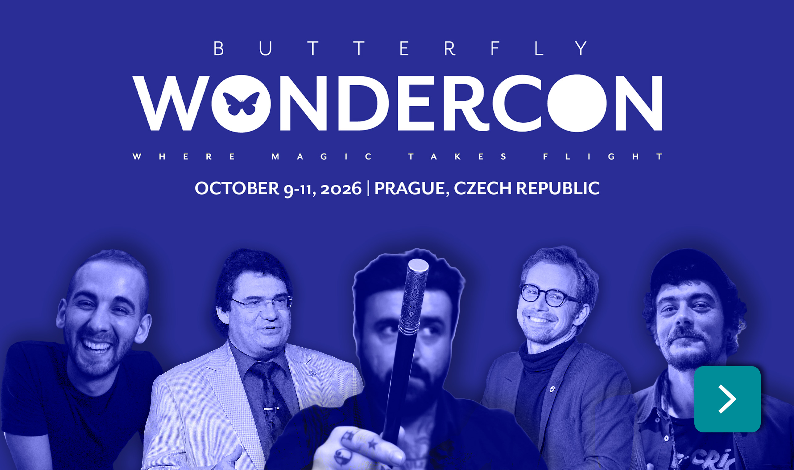 Butterfly Wondercon 2026 - Magic Convention in Prague, Czech Republic