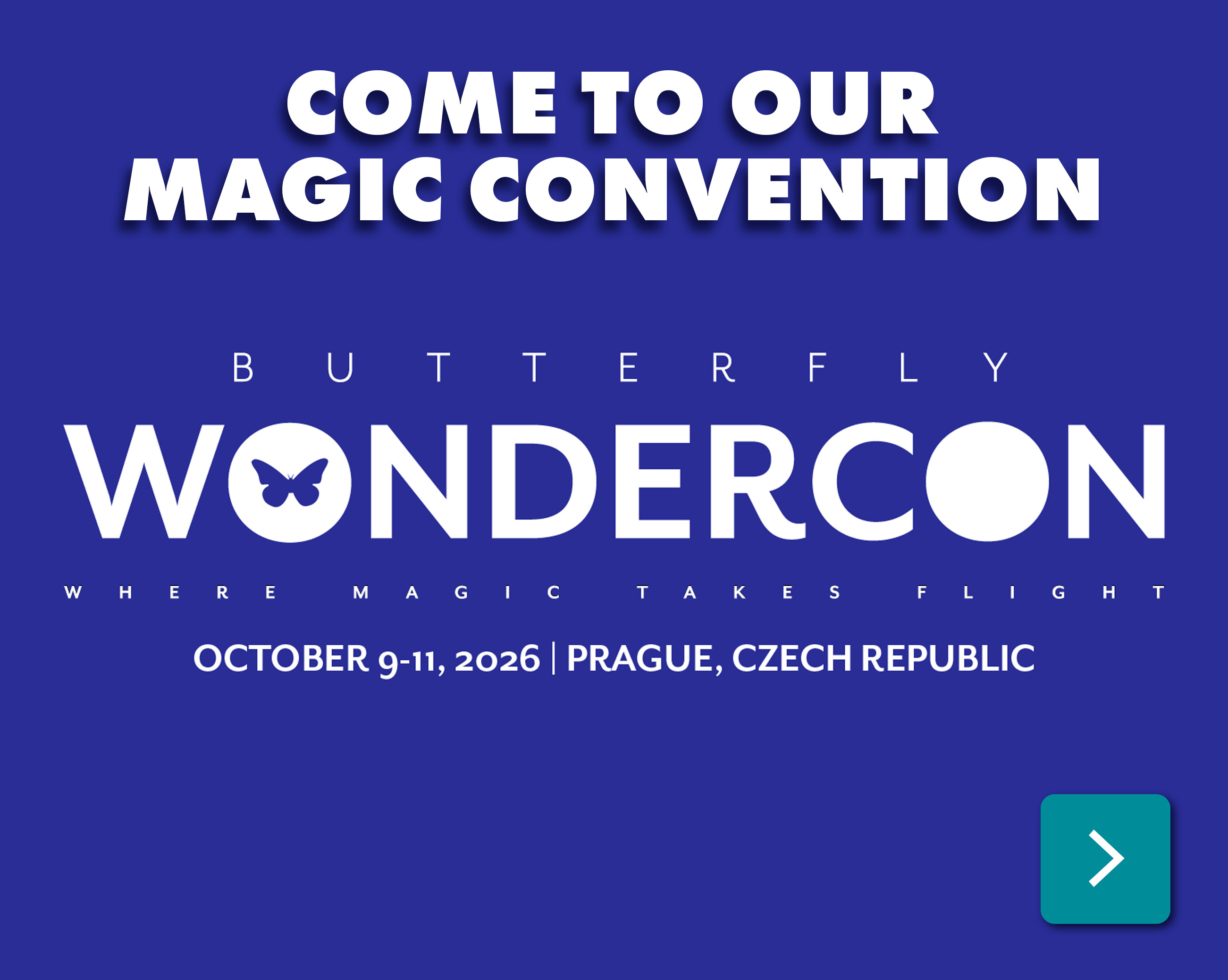 Butterfly Wondercon 2026 (Magic Convention in Prague, Czech Republic)