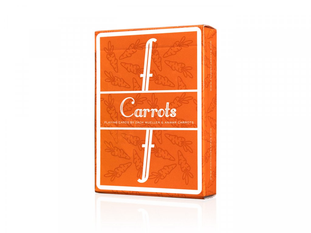 Fontaine Carrots V1 Playing Cards - Butterfly Magic Store