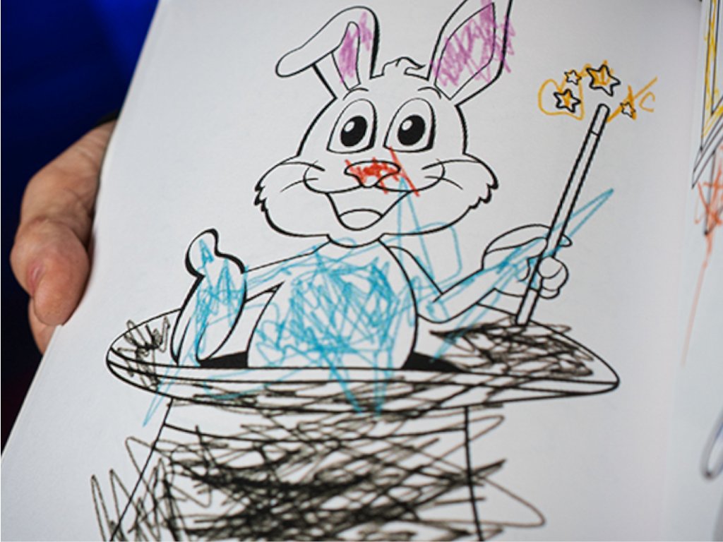 Magic Coloring Book 4-Way