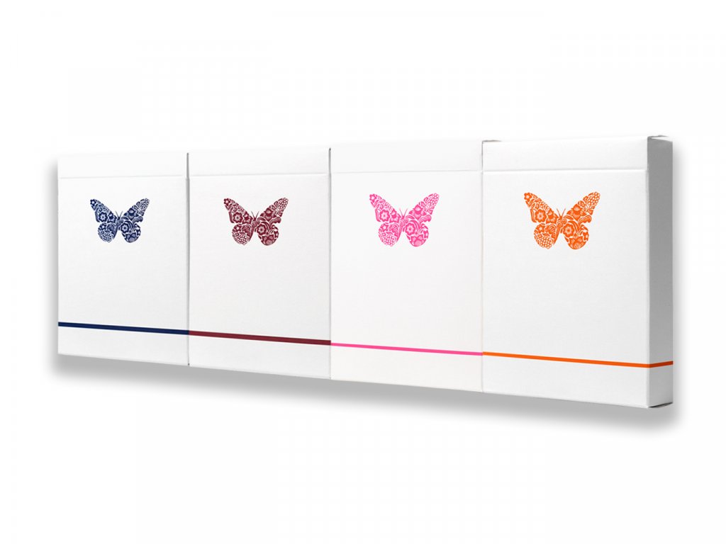 Butterfly Playing Cards Workers Edition Four Deck Bundle