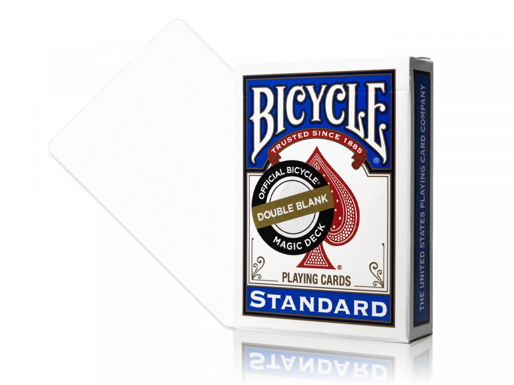 Bicycle Double Blank Playing Cards - Butterfly Magic Store