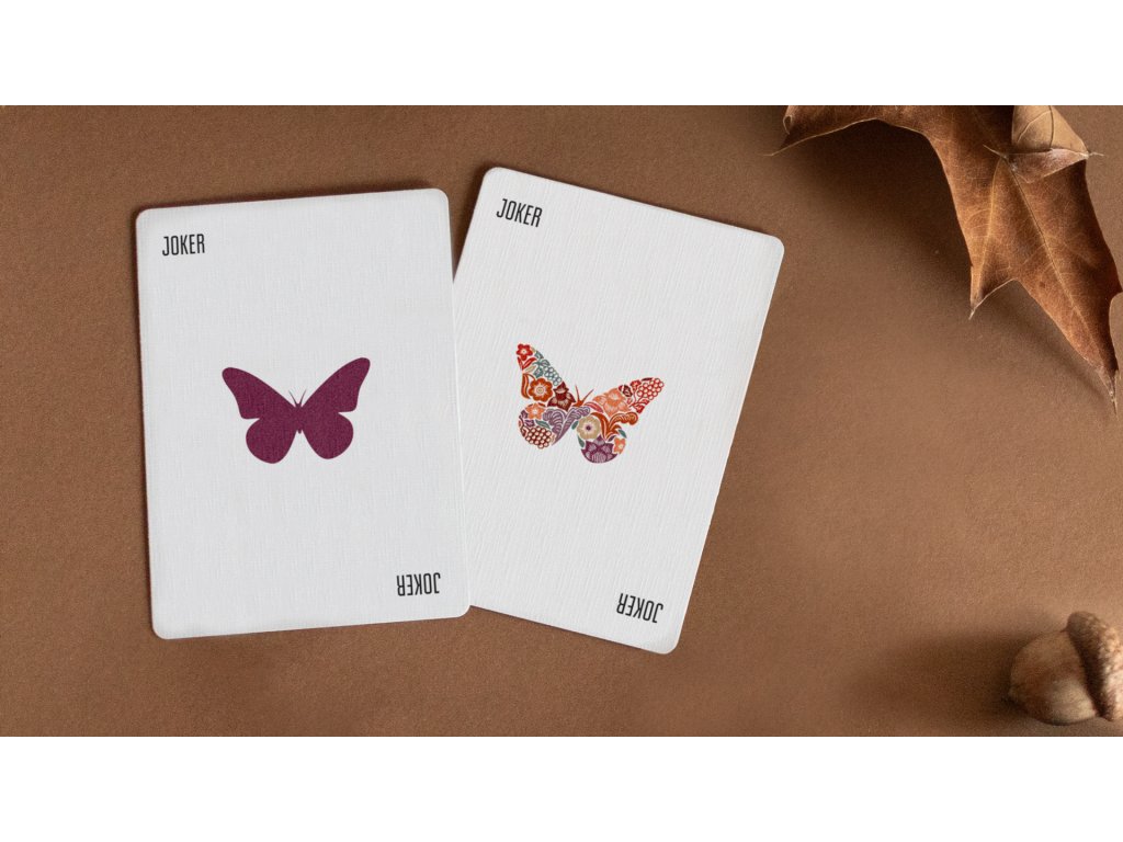 Butterfly Playing Cards Autumn Edition Marked - Butterfly Butterfly Playing Cards Autumn Edition Marked - Butterfly