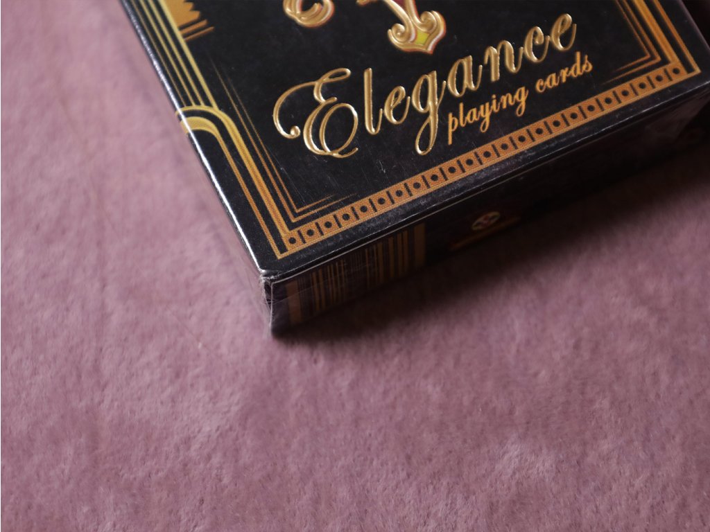Bicycle Elegance Playing Cards Orange (Dinged) - Butterfly