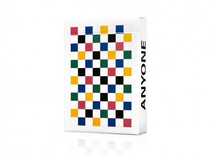 Multicolor Checkerboard Playing Cards by Anyone Worldwide