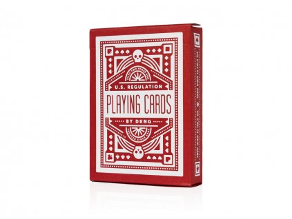 DKNG Red Wheel Playing Cards by Art of Play and DKNG Studios