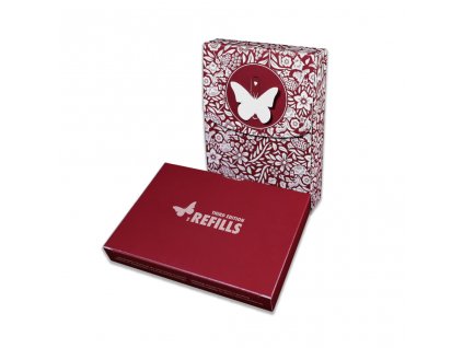 Red Original Butterfly Playing Cards 3rd Edition and Red Butterfly Playing Cards 3rd Edition 2 Refill Decks