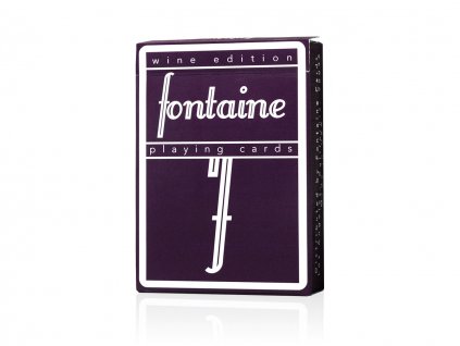 Fontaine Wine Edition Playing Cards by Fontaine Cards