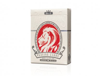 White Lions Series B Playing Cards by David Blaine