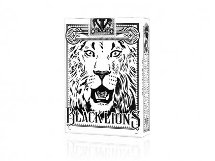Black Lions Seconds Playing Cards by David Blaine