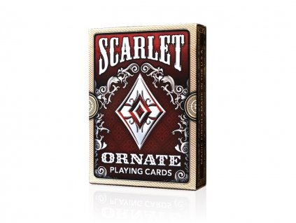 Ornate Scarlett Playing Cards by House of Playing Cards