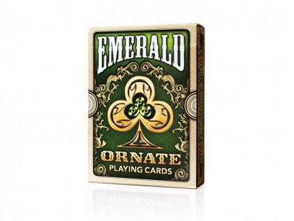Ornate Emerald Playing Cards by House of Playing Cards
