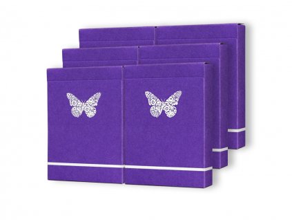 Butterfly Playing Cards Royal Purple Edition