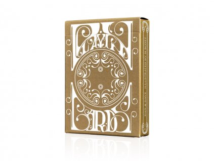 Smoke & Mirrors V8 Gold Playing Cards by Dan & Dave