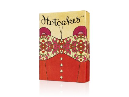 Hotcakes Red Playing Cards by UUSI