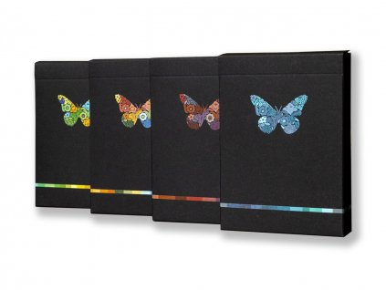 Butterfly Playing Cards Marked Seasons Mixed Brick