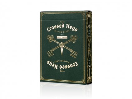 Crossed Keys V2 Playing Cards by Peter Turner and Ellusionist