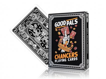 Chancers Black Playing Cards by Good Pals and The Card Inn