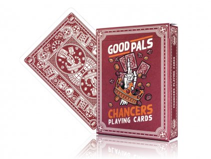 Chancers Red Playing Cards by Good Pals and The Card Inn