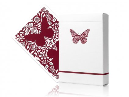 Butterfly Playing Cards Workers Edition Red