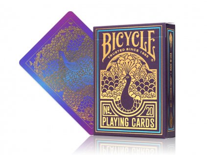 Bicycle Peacock Purple Playing Cards