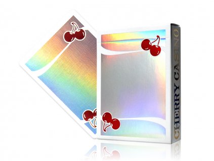 Cherry Casino Sands Mirage (Holographic) Playing Cards