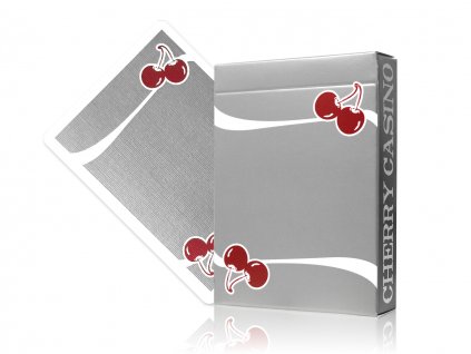 Cherry Casino McCarran Silver Playing Cards