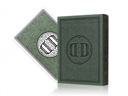 Smoke & Mirrors Anniversary Edition: Green Playing Cards by Dan & Dave