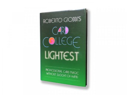 Card College Lightest by Roberto Giobbi (card magic book)
