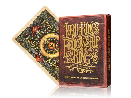 The Lord of the Rings The Fellowship of the Ring Playing Cards by Jackson Robinson