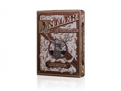 Antler Persimmon Playing Cards by Dan & Dave