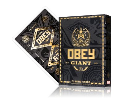 Obey Gold Edition Playing Cards